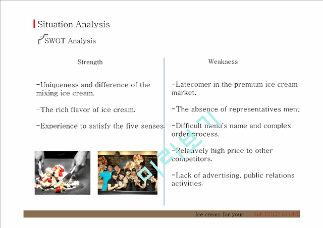 Cold Stone,Brand IMC strategy   (9 )